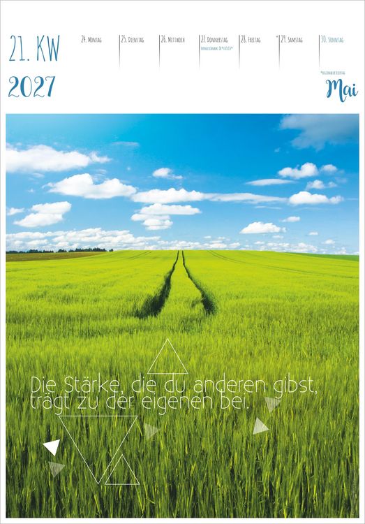 Produktbild: Im Einklang mit dem Moment - 53 Lebensweisheiten 2027