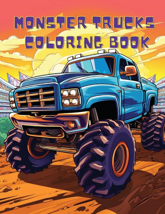 Produktbild: Monster Trucks Coloring Book