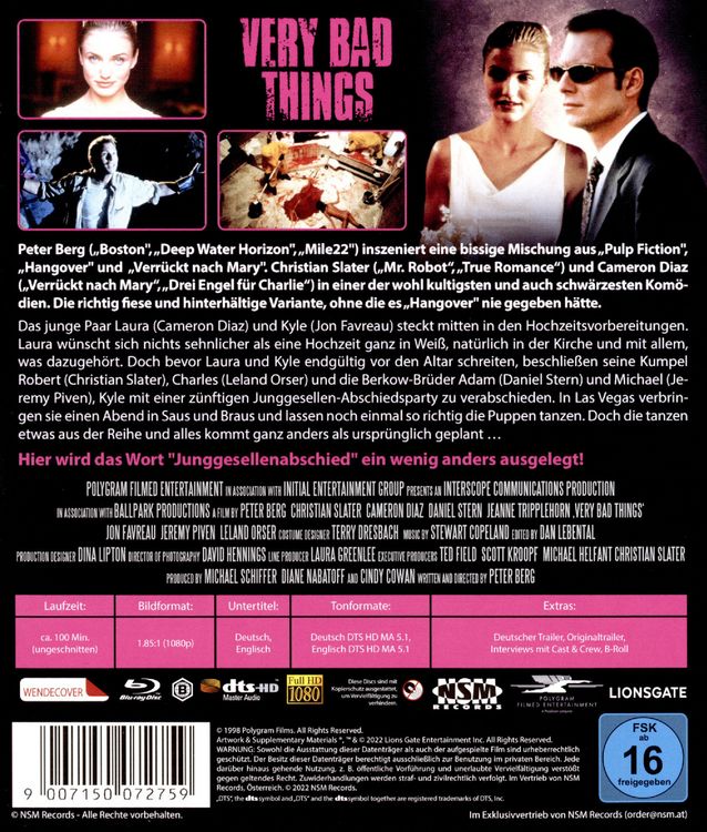Produktbild: Very Bad Things
