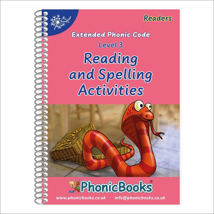 Produktbild: Phonic Books Dandelion Readers Reading and Spelling Activities Vowel Spellings Level 3