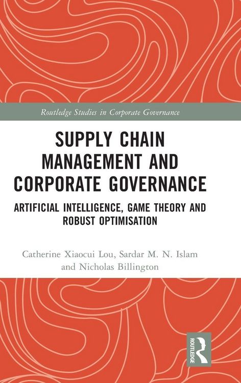Produktbild: Supply Chain Management and Corporate Governance