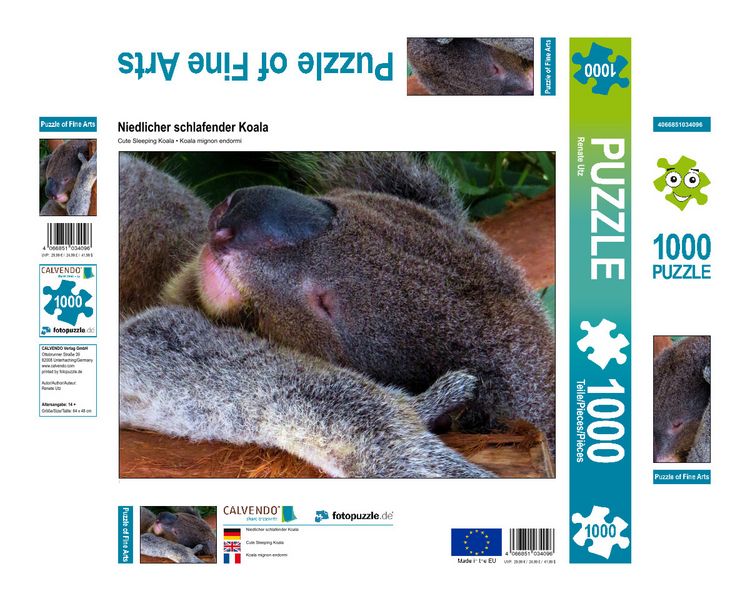 Produktbild: CALVENDO Puzzle Ich bin den ganzen Tag m&uuml;de | 1000 Teile Lege-Gr&ouml;&szlig;e 64x48cm Foto-Puzzle f&uuml;r gl&uuml;ckliche Stunden