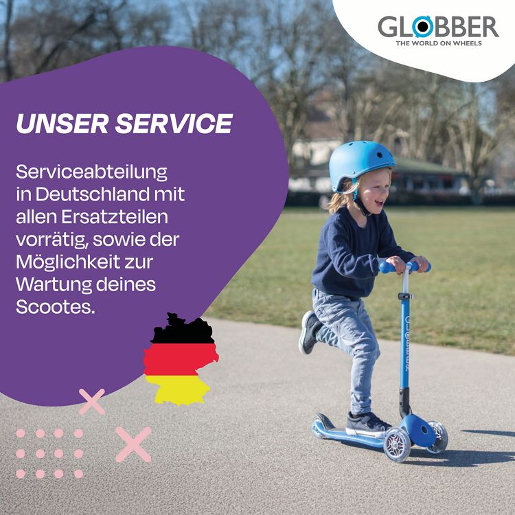 Produktbild: GLOBBER PRIMO FOLDABLE PLUS LIGHTS lila-