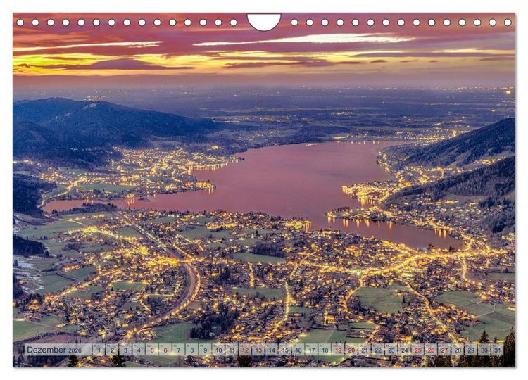 Produktbild: Malerischer Tegernsee (Wandkalender 2026 DIN A4 quer), CALVENDO Monatskalender