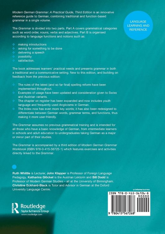 Produktbild: Modern German Grammar