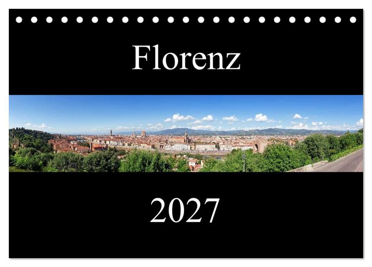 Produktbild: Florenz (Tischkalender 2027 DIN A5 quer), CALVENDO Monatskalender