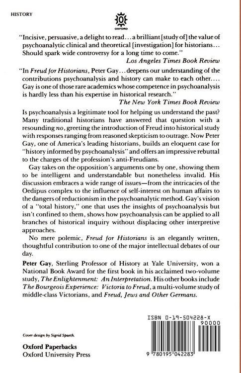 Produktbild: Freud for Historians