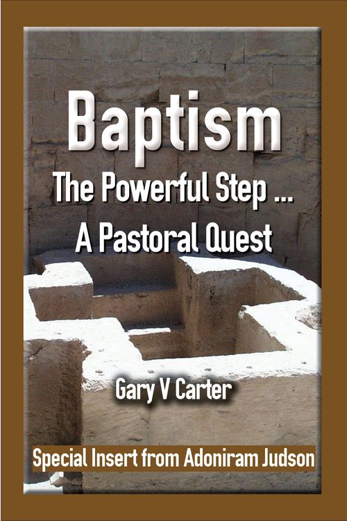 Produktbild: Baptism - The Powerful Step ... A Pastoral Quest