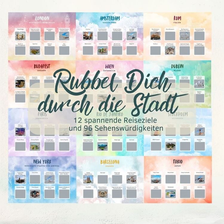 Produktbild: Wunderbare Reisebox Weltenbummler