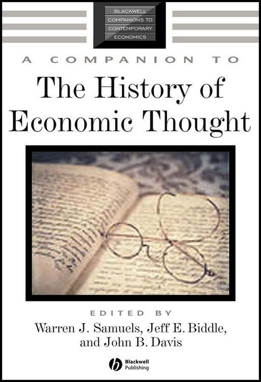 Produktbild: A Companion to the History of Economic Thought