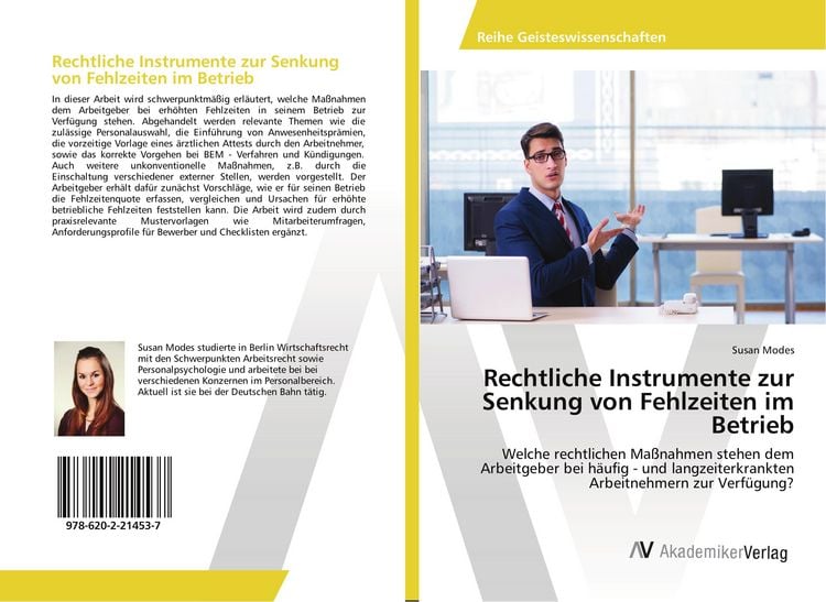 Produktbild: Rechtliche Instrumente zur Senkung von Fehlzeiten im Betrieb