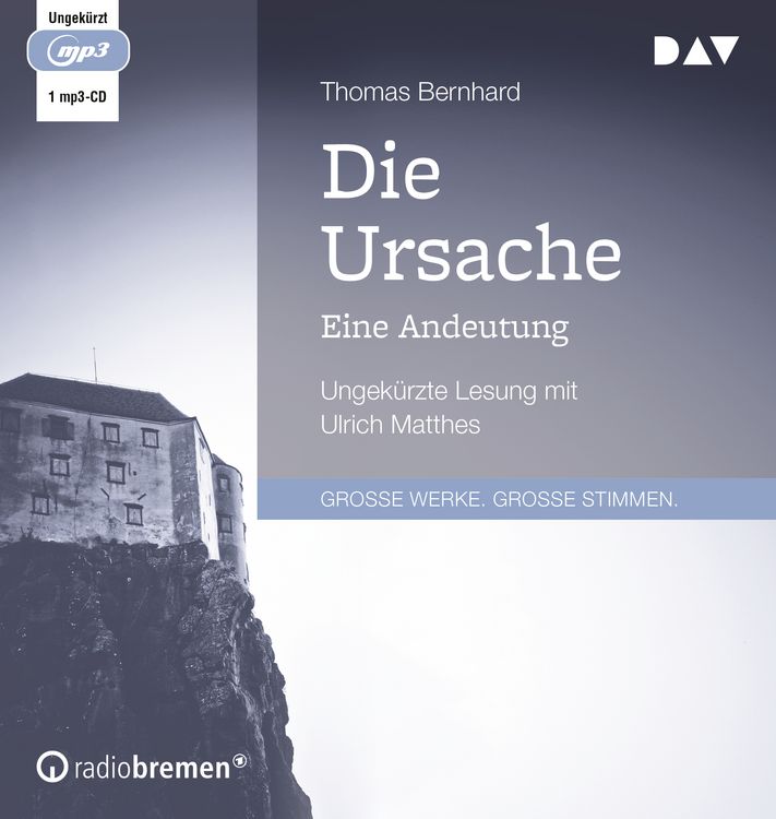 Produktbild: Die Ursache. Eine Andeutung