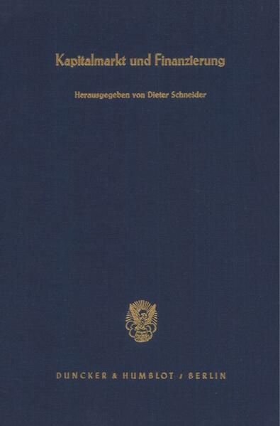 Produktbild: Kapitalmarkt und Finanzierung.