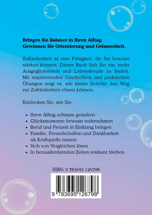 Produktbild: Zufriedenheit durch Jonglieren mit Seifenblasen