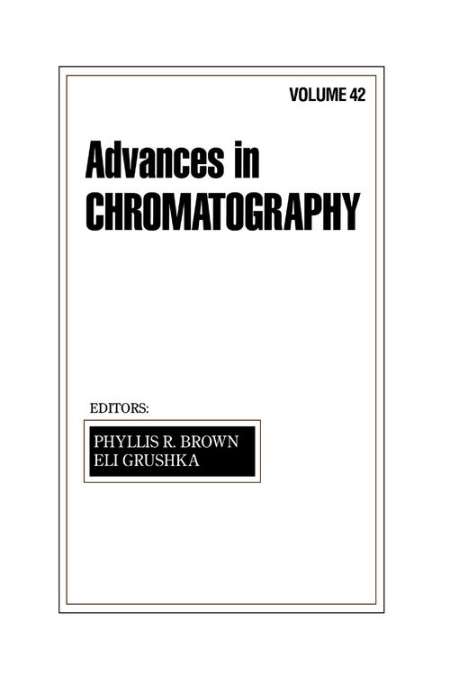Produktbild: Advances in Chromatography