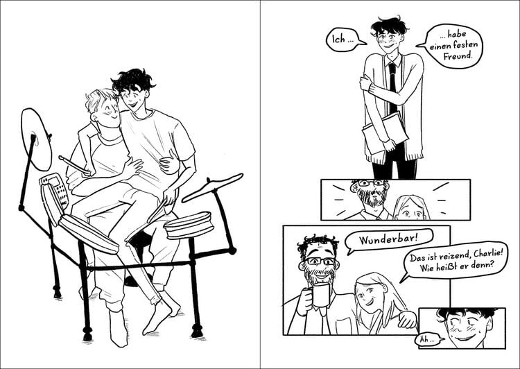 Produktbild: Heartstopper - Das offizielle Malbuch