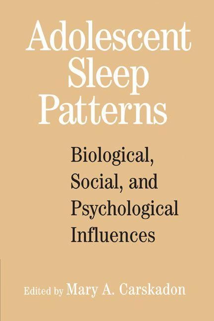 Produktbild: Adolescent Sleep Patterns