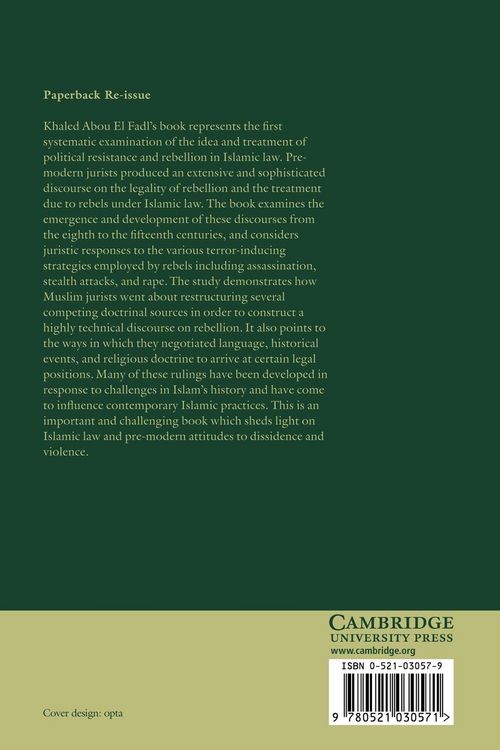 Produktbild: Rebellion and Violence in Islamic Law