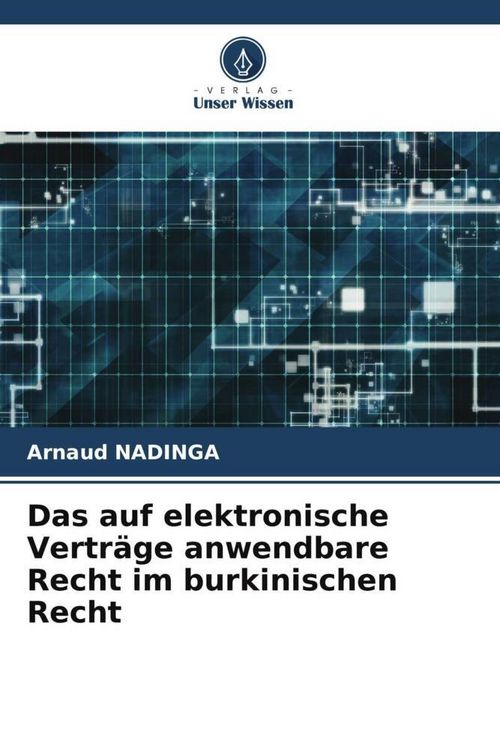 Produktbild: Das auf elektronische Vertr&auml;ge anwendbare Recht im burkinischen Recht
