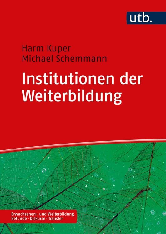 Produktbild: Institutionen der Weiterbildung