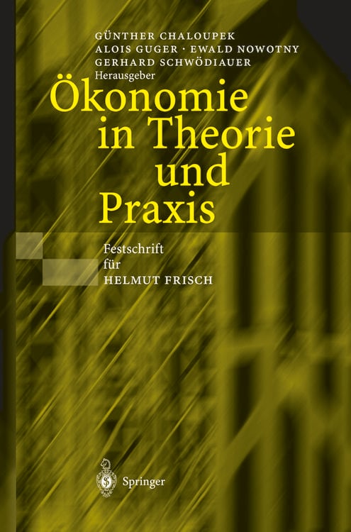 Produktbild: &Ouml;konomie in Theorie und Praxis