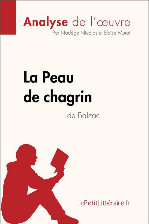 Produktbild: La Peau de chagrin d'Honor&eacute; de Balzac (Analyse de l'oeuvre)