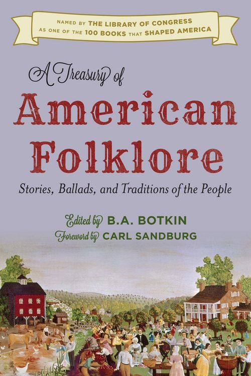 Produktbild: A Treasury of American Folklore