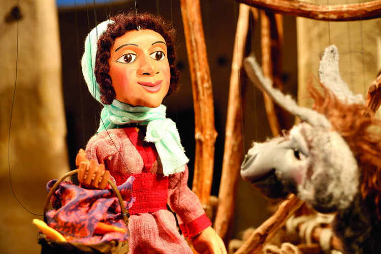 Produktbild: Die Weihnachtsgeschichte in einer Inszenierung der Augsburger Puppenkiste