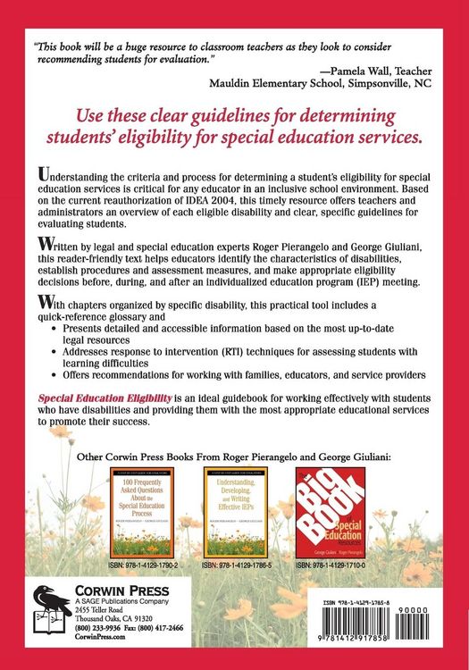 Produktbild: Special Education Eligibility
