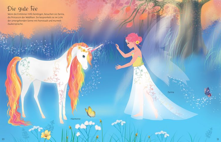 Produktbild: Mein Anziehpuppen-Stickerbuch: Regenbogen-Einh&ouml;rner