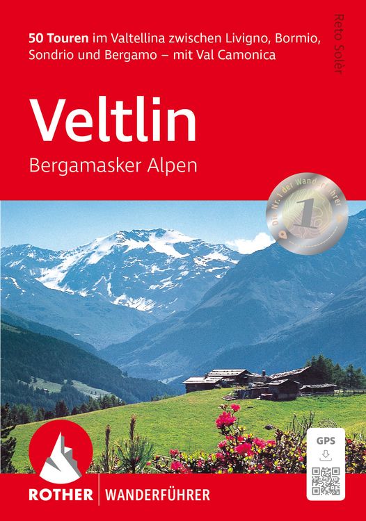 Produktbild: ROTHER Wanderf&uuml;hrer Veltlin - Bergamasker Alpen