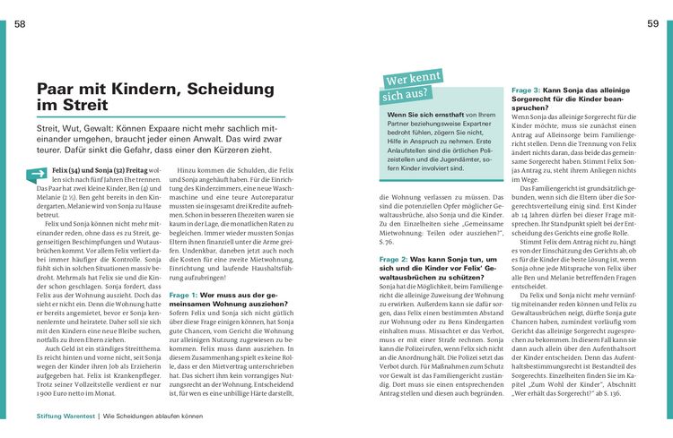 Produktbild: Hilfe bei Scheidung und Trennung