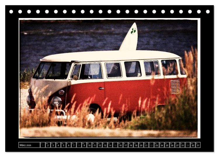 Produktbild: Oldtimer auf Tour (Tischkalender 2026 DIN A5 quer), CALVENDO Monatskalender