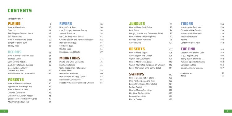 Produktbild: The Crafter's Kitchen: An Official Minecraft Cookbook for Young Chefs and Their Families