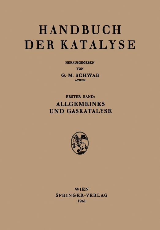 Produktbild: Allgemeines und Gaskatalyse