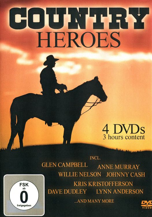 Produktbild: Country Heroes [4 DVDs]