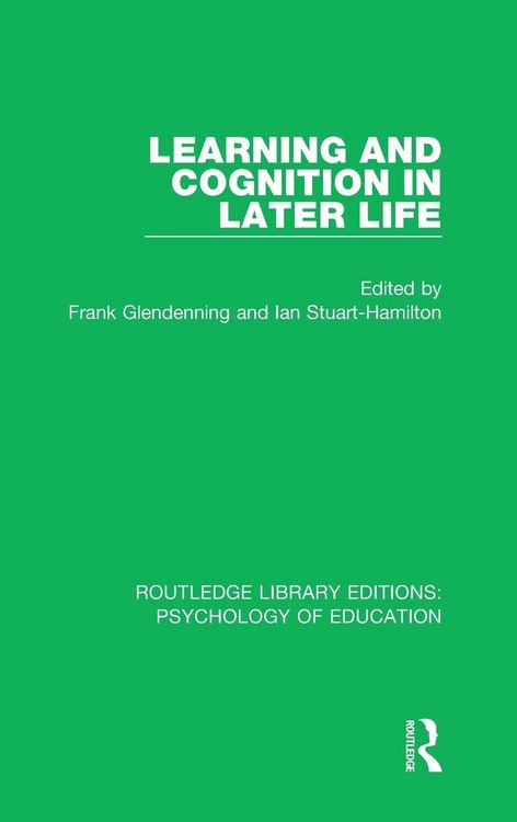 Produktbild: Learning and Cognition in Later Life