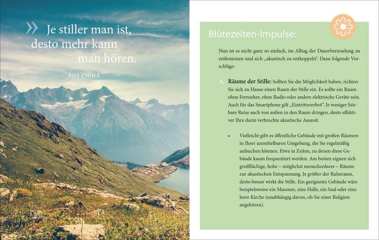 Produktbild: Bl&uuml;tezeiten. Impulse f&uuml;r Entspannung und Lebensfreude