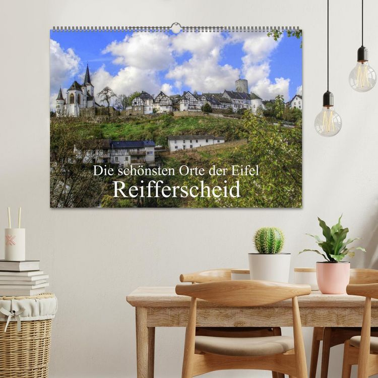 Produktbild: Die sch&ouml;nsten Orte der Eifel - Reifferscheid (Wandkalender 2026 DIN A2 quer), CALVENDO Monatskalender