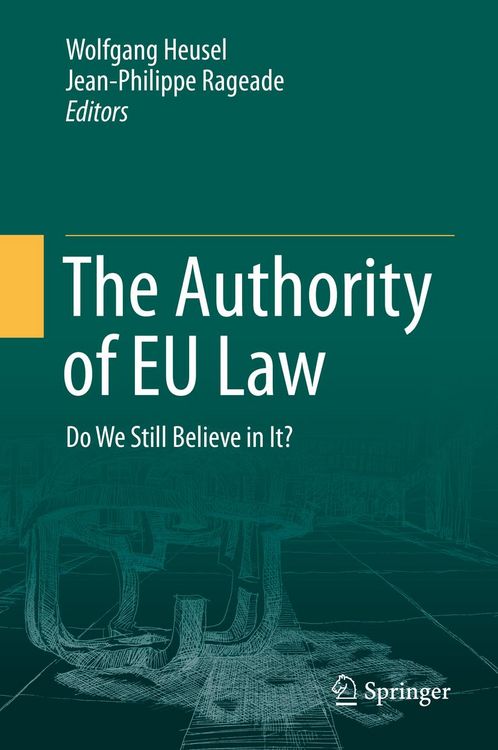 Produktbild: The Authority of EU Law