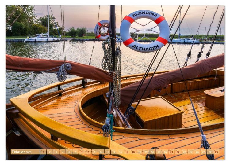 Produktbild: Fischland-Dar&szlig;-Zingst Impressionen einer Halbinsel (hochwertiger Premium Wandkalender 2026 DIN A2 quer), Kunstdruck in Hochglanz