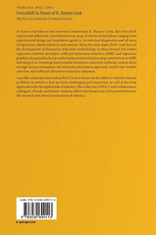 Produktbild: Festschrift in Honor of R. Dennis Cook