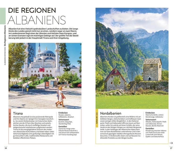 Produktbild: Vis-&agrave;-Vis Reisef&uuml;hrer Albanien