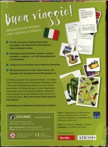 Produktbild: Buon Viaggio! Das Sprach- und Reisespiel, das Urlaubslaune macht