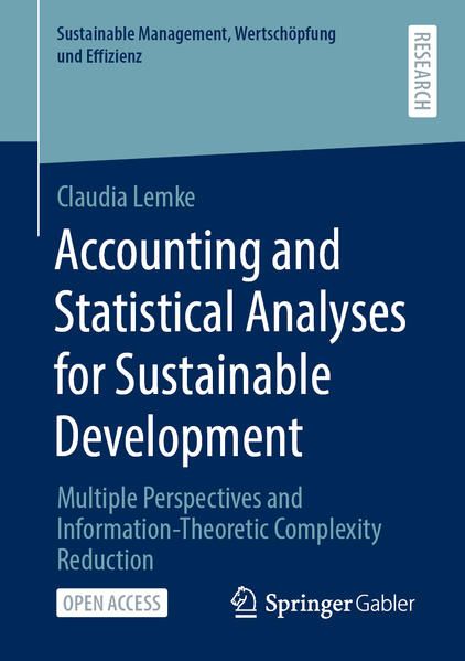 Produktbild: Accounting and Statistical Analyses for Sustainable Development