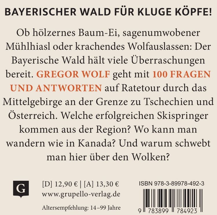 Produktbild: Bayerischer Wald-Quiz