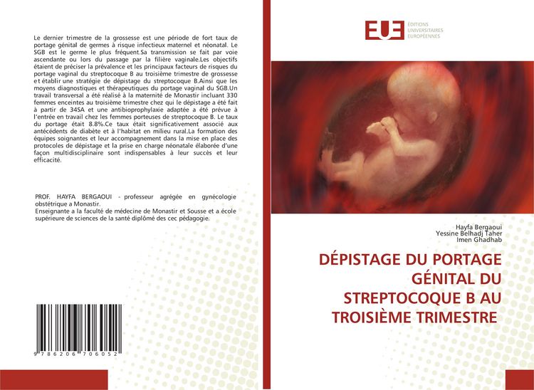 Produktbild: D&eacute;pistage Du Portage G&eacute;nital Du Streptocoque B Au Troisi&egrave;me Trimestre