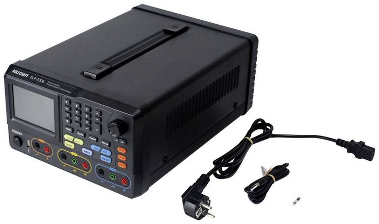 Produktbild: VOLTCRAFT DLP-3306 Labornetzger&auml;t, einstellbar 0 - 30 V 0 - 6 A 378 W RS-232, USB, LAN Slave-Funktion Anzahl Ausg&auml;nge 3 x