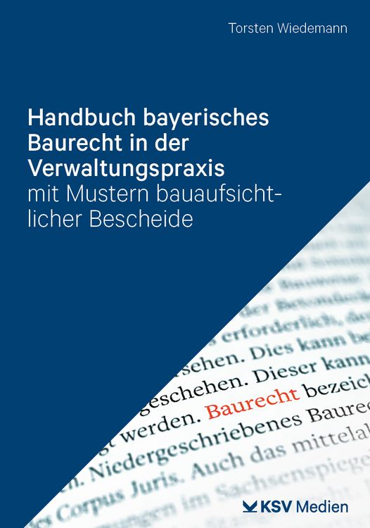 Produktbild: Handbuch bayerisches Baurecht in der Verwaltungspraxis