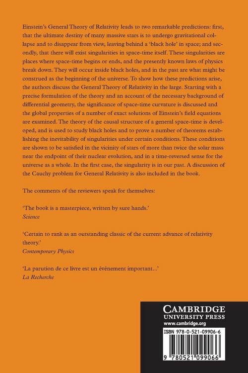 Produktbild: The Large Scale Structure of Space-Time